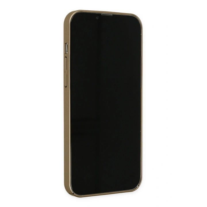 BFS  iPhone 13 Pro Kılıf Jack Magneticsafe Lens Silikon - Gold