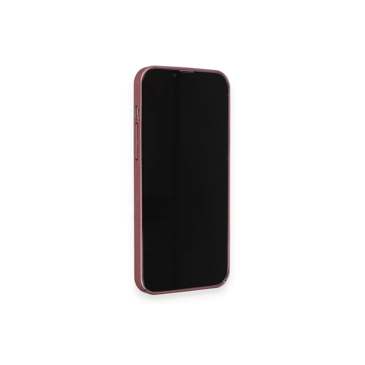BFS  iPhone 13 Pro Kılıf Jack Magneticsafe Lens Silikon - Rose Gold