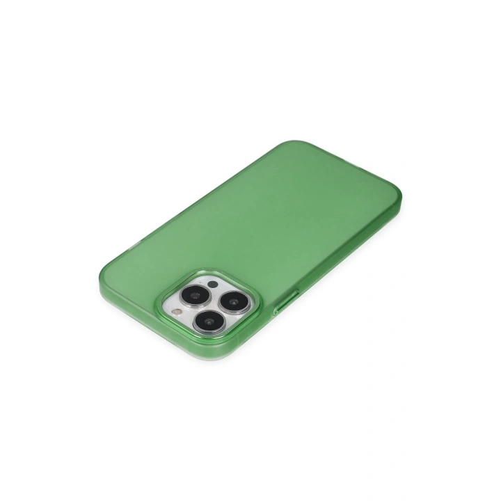 BFS iPhone 13 Pro Kılıf Modos Metal Kapak - Koyu Yeşil