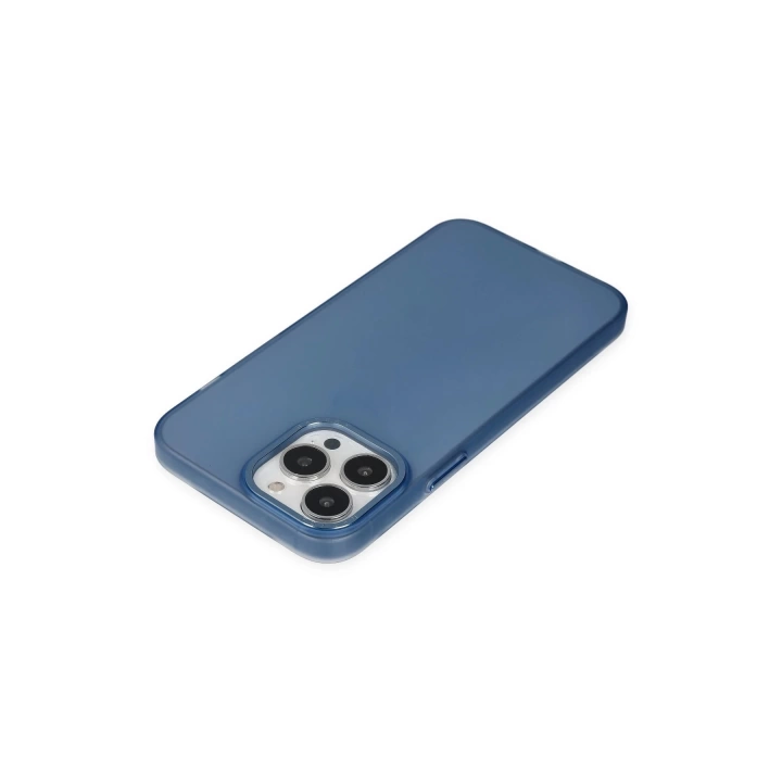 BFS  iPhone 13 Pro Kılıf Modos Metal Kapak - Lacivert