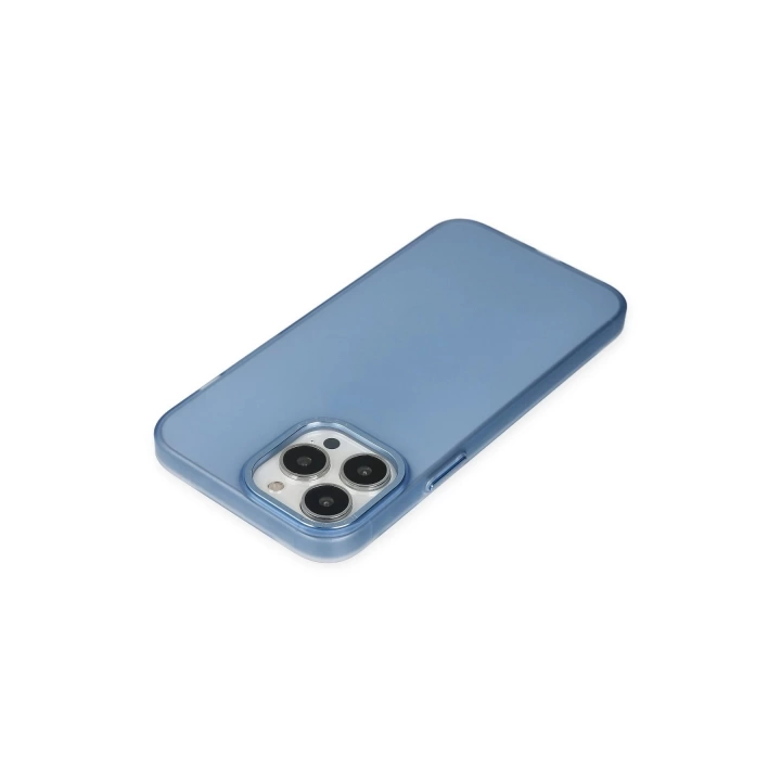 BFS  iPhone 13 Pro Kılıf Modos Metal Kapak - Mavi