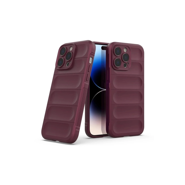BFS  iPhone 13 Pro Kılıf Optimum Silikon - Bordo