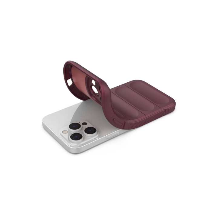 BFS  iPhone 13 Pro Kılıf Optimum Silikon - Bordo