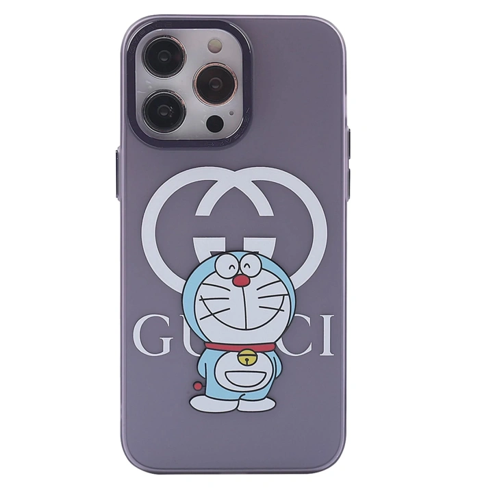 BFS iPhone 13 Pro Kılıf Prada Desenli Kapak - Prada Mor - 3