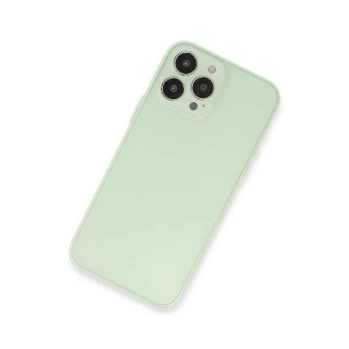 BFS iPhone 13 Pro Kılıf Puma Silikon - Açık Yeşil
