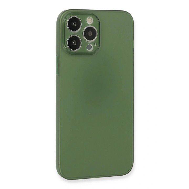 BFS iPhone 13 Pro Kılıf Puma Silikon - Yeşil