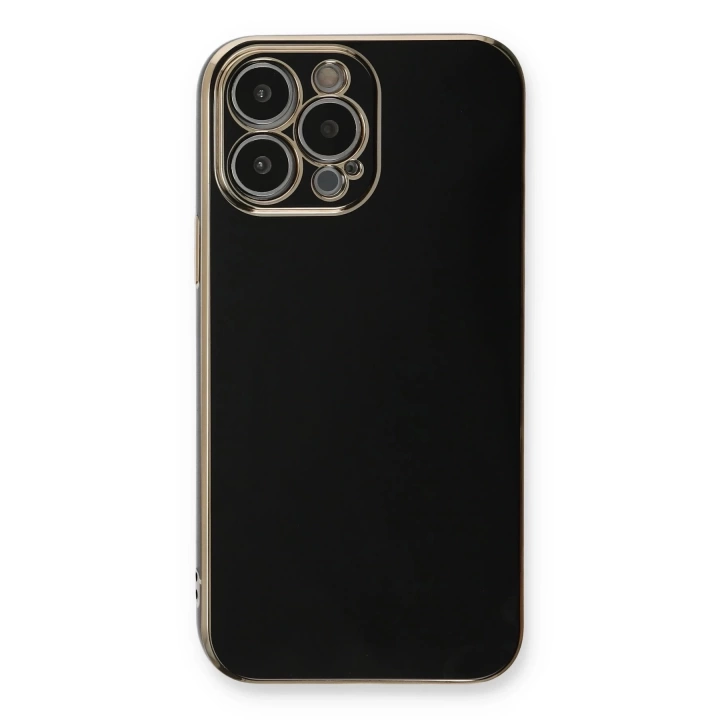BFS  iPhone 13 Pro Kılıf Volet Silikon - Siyah