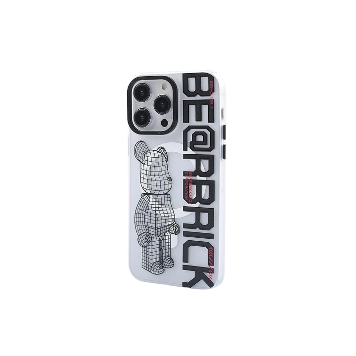 BFS  iPhone 13 Pro Max Kılıf Apollo Magneticsafe Desenli Kapak - Apollo Şeffaf - 1