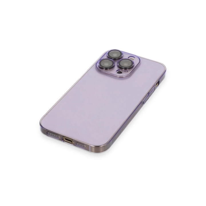 BFS  iPhone 13 Pro Max Kılıf Armada Lensli Kapak - Lila