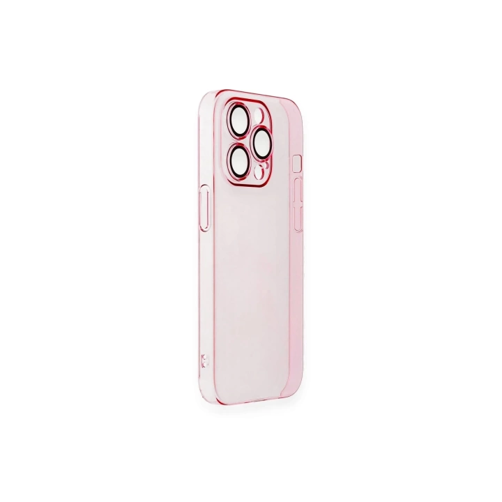 BFS  iPhone 13 Pro Max Kılıf Armada Lensli Kapak - Rose Gold
