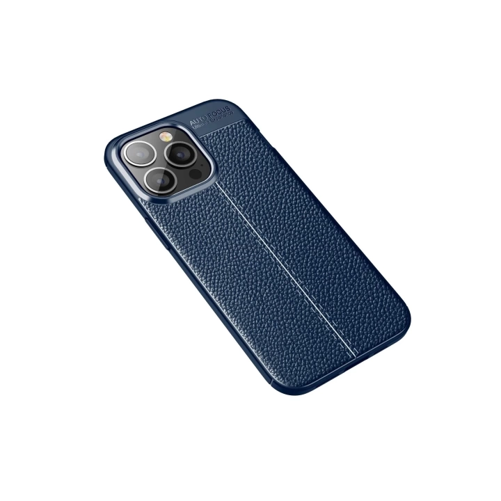 BFS  iPhone 13 Pro Max Kılıf Auto Focus Kapak - Lacivert