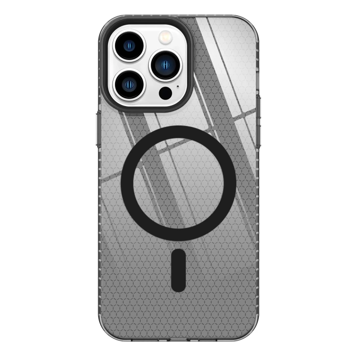 BFS  iPhone 13 Pro Max Kılıf Beta Magneticsafe Silikon - Siyah