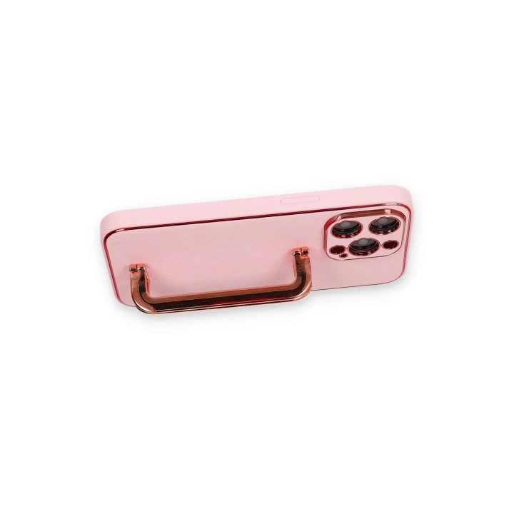 BFS  iPhone 13 Pro Max Kılıf Coco Elit Kapak - Pembe