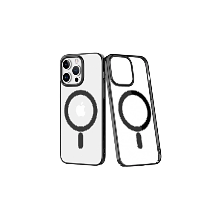 BFS  iPhone 13 Pro Max Kılıf Element Magneticsafe Sert Kapak - Siyah