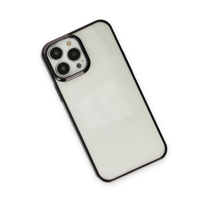 BFS  iPhone 13 Pro Max Kılıf Element Silikon - Siyah