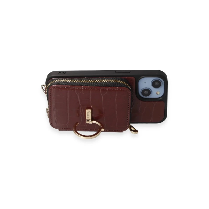BFS  iPhone 13 Pro Max Kılıf Ermes Kapak - Bordo
