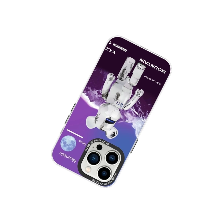 BFS iPhone 13 Pro Max Kılıf Estoril Desenli Kapak - Estoril - 8