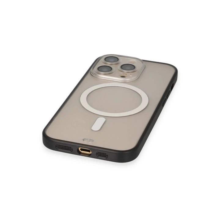 BFS  iPhone 13 Pro Max Kılıf Grand Magneticsafe Kapak - Siyah