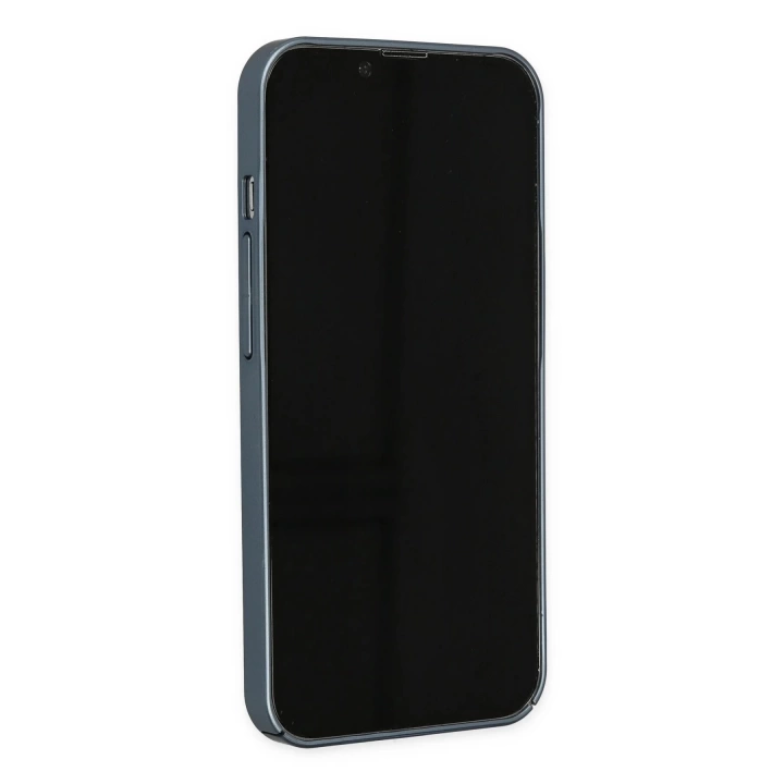 BFS  iPhone 13 Pro Max Kılıf Jack Magneticsafe Lens Silikon - Sierra Blue