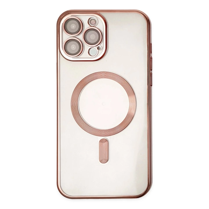 BFS  iPhone 13 Pro Max Kılıf Kross Magneticsafe Kapak - Rose