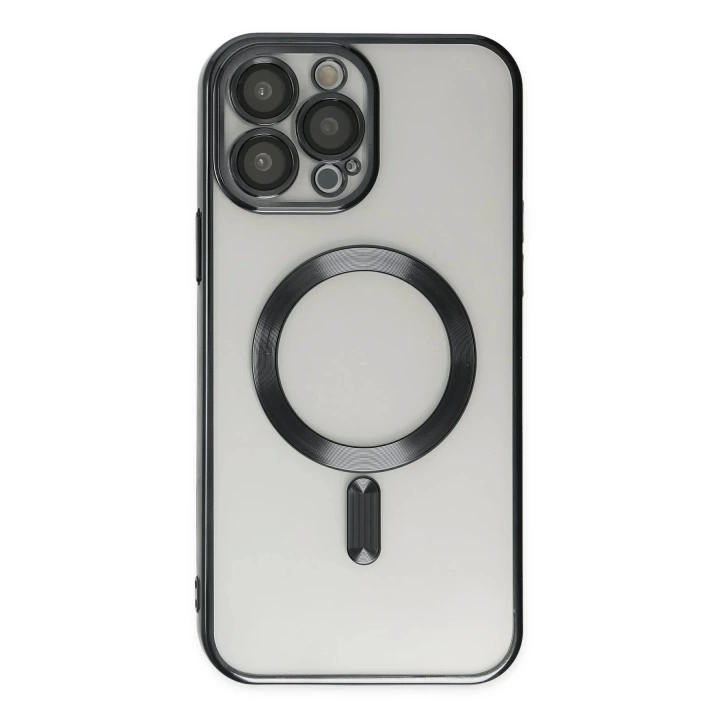 BFS  iPhone 13 Pro Max Kılıf Kross Magneticsafe Kapak - Siyah