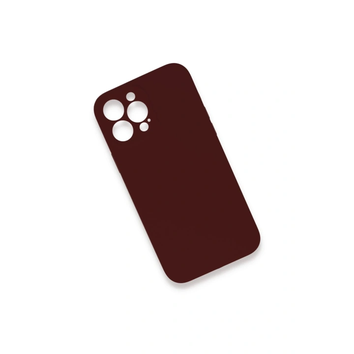 BFS  iPhone 13 Pro Max Kılıf Lansman Legant Silikon - Bordo
