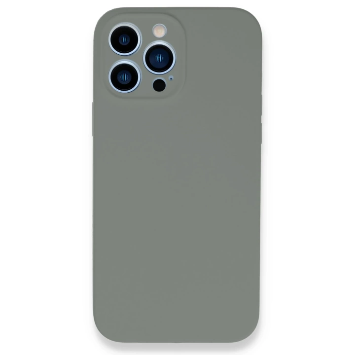 BFS  iPhone 13 Pro Max Kılıf Lansman Legant Silikon - Gri
