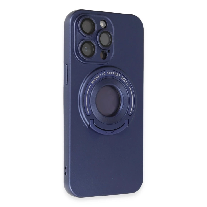 BFS  iPhone 13 Pro Max Kılıf Lukka Magneticsafe Kapak - Lacivert