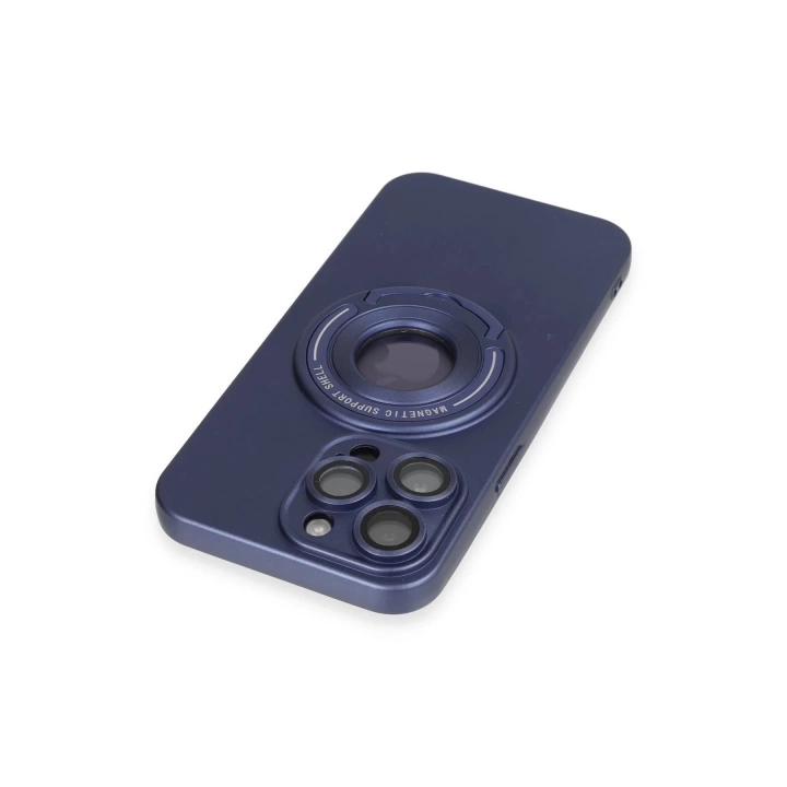BFS  iPhone 13 Pro Max Kılıf Lukka Magneticsafe Kapak - Lacivert