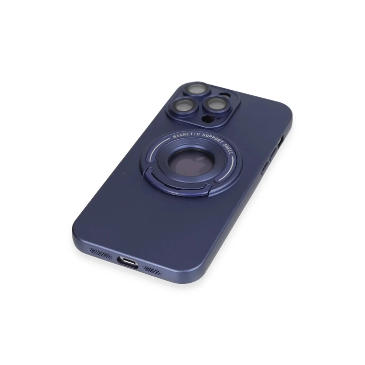 BFS  iPhone 13 Pro Max Kılıf Lukka Magneticsafe Kapak - Lacivert
