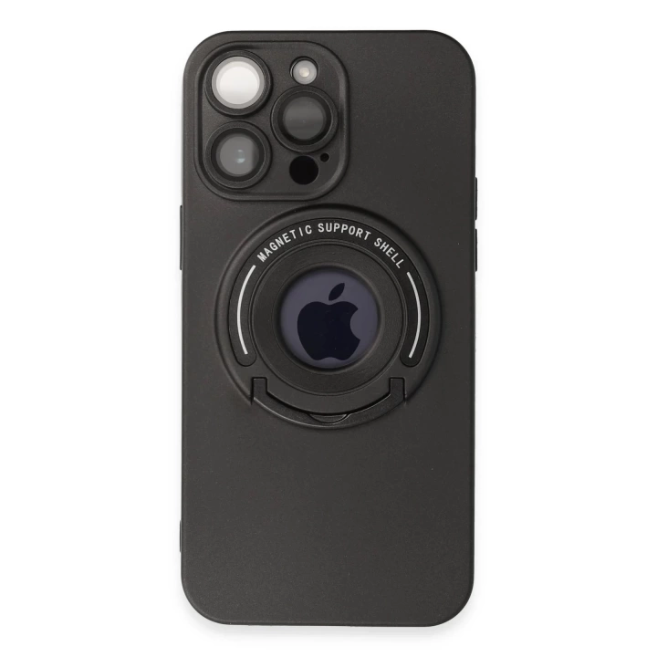 BFS  iPhone 13 Pro Max Kılıf Lukka Magneticsafe Kapak - Siyah