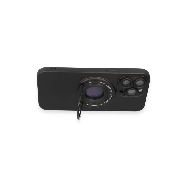 BFS  iPhone 13 Pro Max Kılıf Lukka Magneticsafe Kapak - Siyah