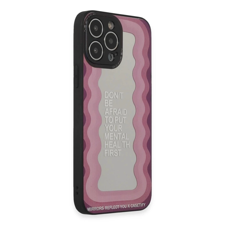 BFS  iPhone 13 Pro Max Kılıf Mirror Desenli Kapak - Mirror - 11