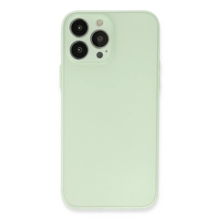 BFS iPhone 13 Pro Max Kılıf Puma Silikon - Açık Yeşil