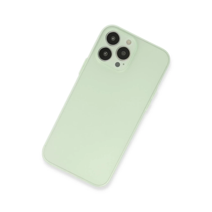 BFS  iPhone 13 Pro Max Kılıf Puma Silikon - Açık Yeşil