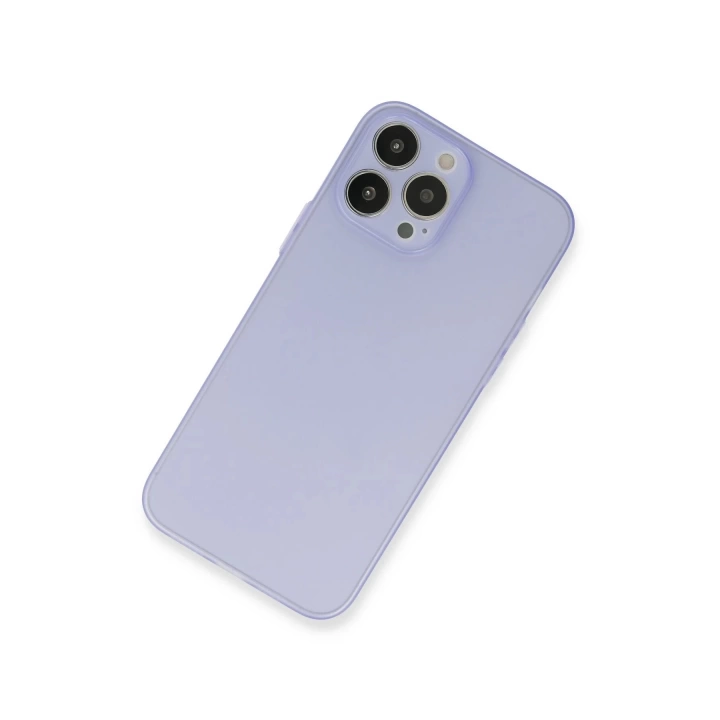 BFS  iPhone 13 Pro Max Kılıf Puma Silikon - Mor