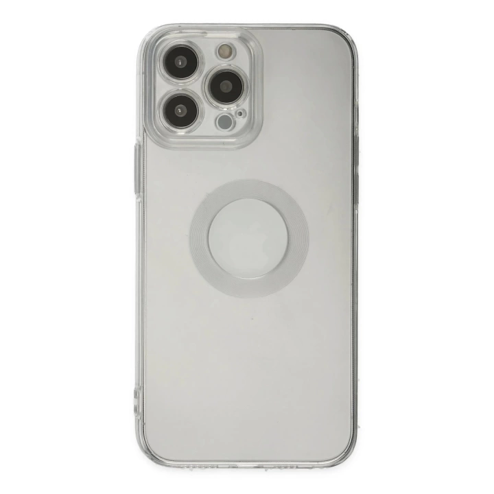 BFS  iPhone 13 Pro Max Kılıf Santa Lens Silikon - Şeffaf