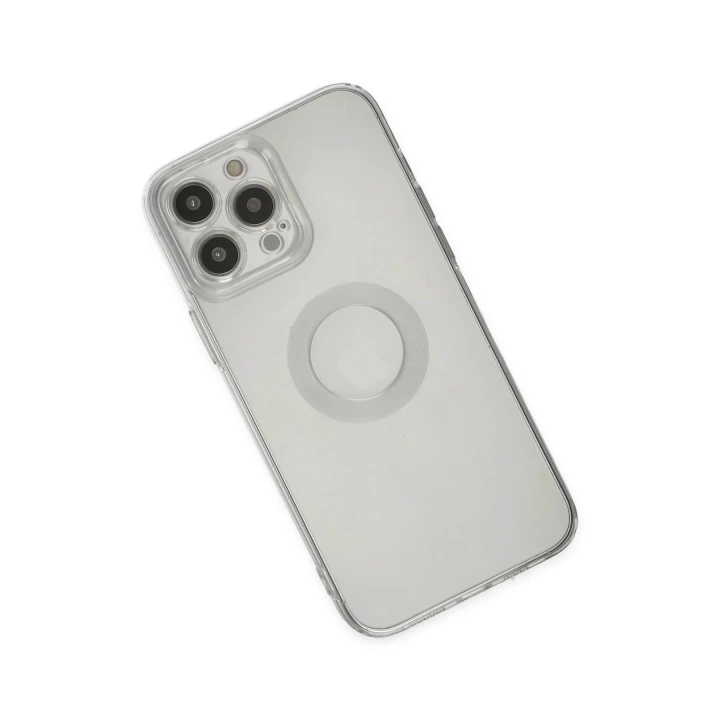 BFS  iPhone 13 Pro Max Kılıf Santa Lens Silikon - Şeffaf