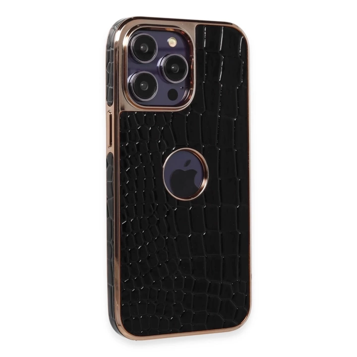 BFS  iPhone 13 Pro Max Kılıf Snake Kapak - Siyah