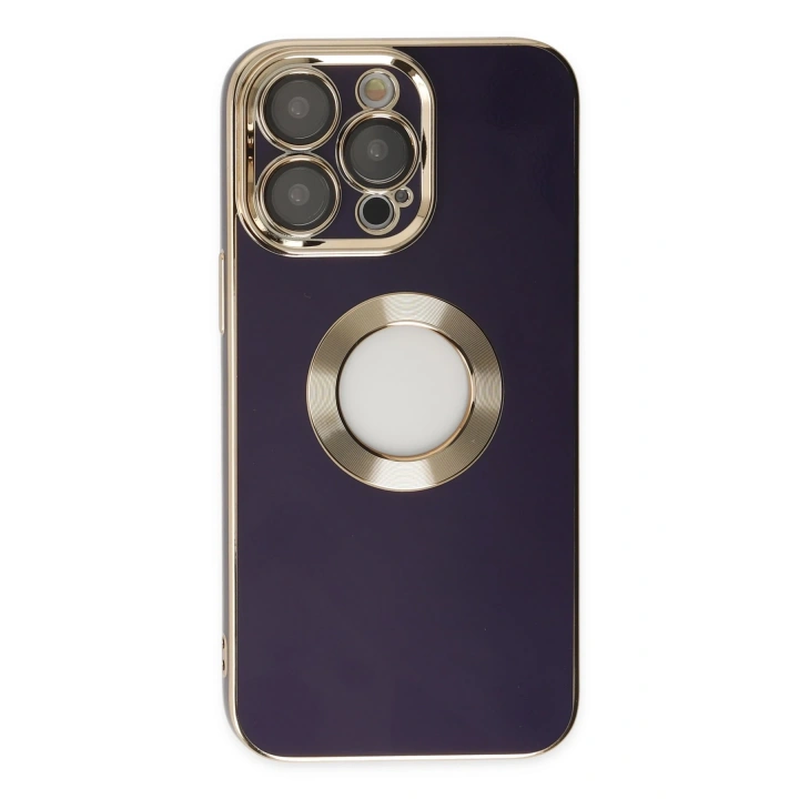 BFS  iPhone 13 Pro Max Kılıf Store Silikon - Derin Mor