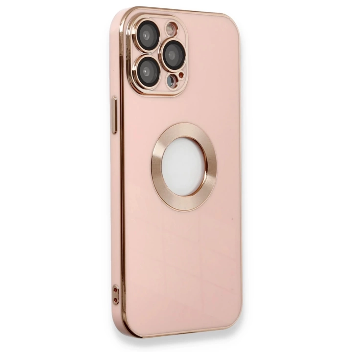 BFS  iPhone 13 Pro Max Kılıf Store Silikon - Pembe