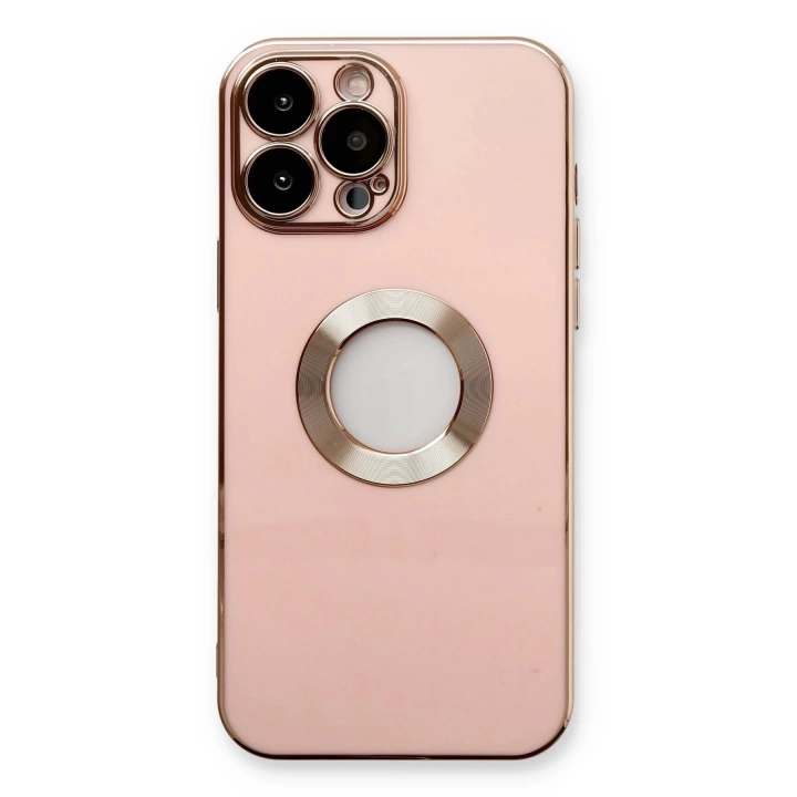 BFS  iPhone 13 Pro Max Kılıf Store Silikon - Pembe