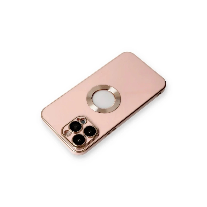 BFS  iPhone 13 Pro Max Kılıf Store Silikon - Pembe