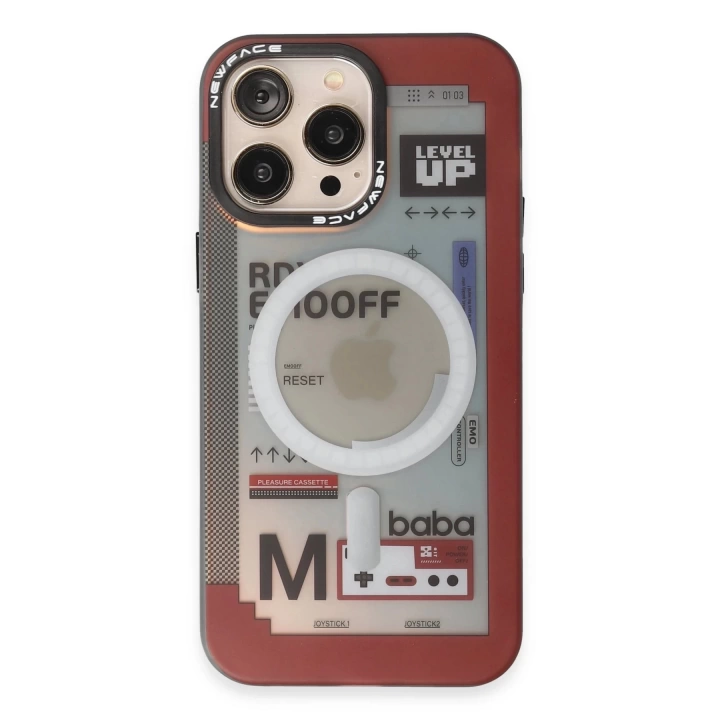 BFS  iPhone 13 Pro Max Kılıf Venüs Magneticsafe Desenli Kapak - Venüs - 11