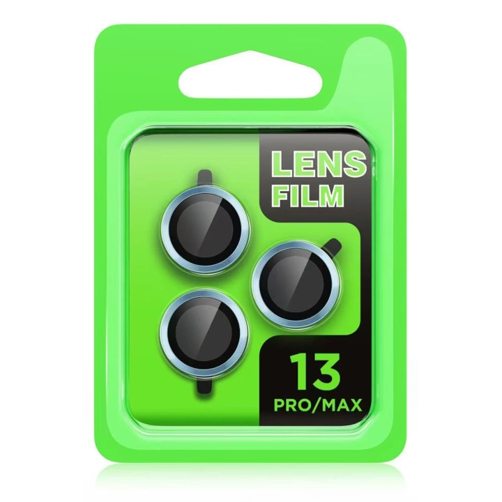 BFS  iPhone 13 Pro Max Raze Metal Kamera Lens - Yeşil