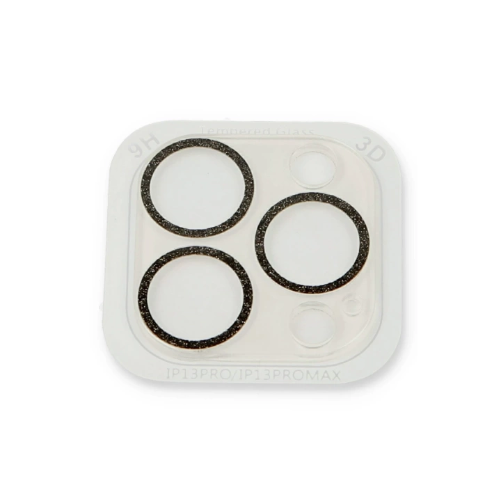 BFS  iPhone 13 Pro Shine Kamera Lens Koruma Cam - Siyah