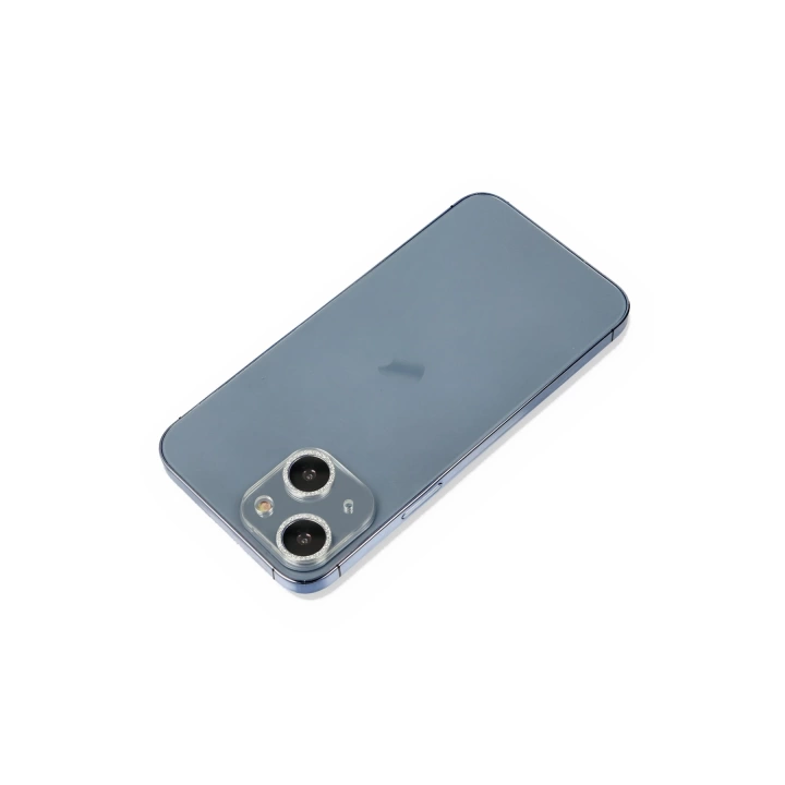 BFS  iPhone 13 Shine Kamera Lens Koruma Cam - Gümüş