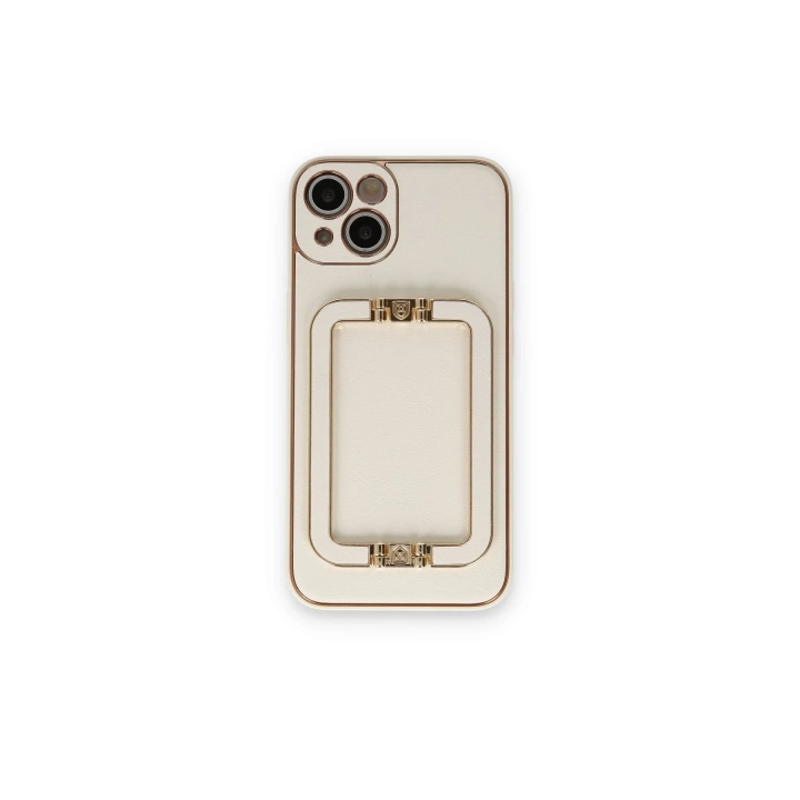 BFS  iPhone 14 Kılıf Coco Elit Kapak - Beyaz