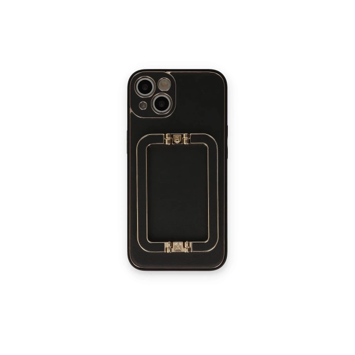 BFS  iPhone 14 Kılıf Coco Elit Kapak - Siyah