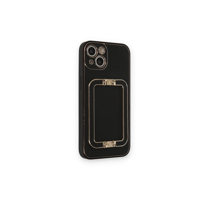 BFS  iPhone 14 Kılıf Coco Elit Kapak - Siyah